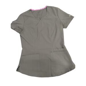 Heartsoul Scrub Set - Pewter Gray - Size XS